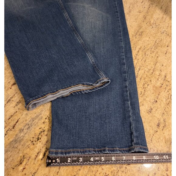 Old Navy High Rise Wow Wide Leg Size 6 Womens Jeans 28x30" - Picture 6 of 14